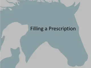 Veterinary Prescription Filling Guide