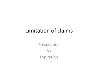 Limitation of Claims in Polish Civil Law