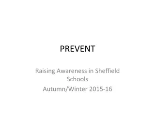 PREVENT Strategy Implementation in Sheffield Schools: Autumn/Winter 2015-16