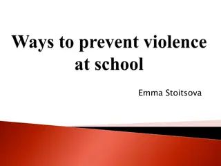 Addressing School Violence: Ensuring Safe Learning Environments