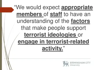 Factors Influencing Support for Terrorist Ideologies