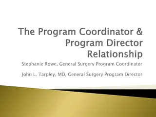 Essential Tips for Successful Program Coordinators in General Surgery