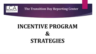 Incentive Programs and Strategies for Behavioral Change