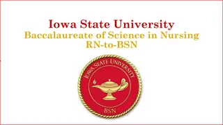 Program Outcomes & Evaluation of Iowa State University BSN Program