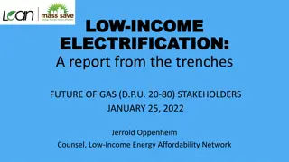 Future of Gas in Low-Income Electrification Report