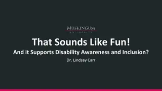 Creating Inclusive Spaces: Muskingum University's Disability Awareness Initiatives