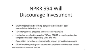 Challenges in ERCOT Transmission Infrastructure & Operations