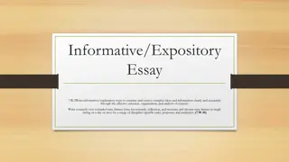 Mastering the Art of Expository Essay Writing