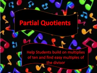 Mastering Partial Quotients Method for Easy Multiplication Practice