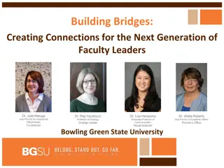 Building Bridges: Enhancing Faculty Leadership at Bowling Green State University