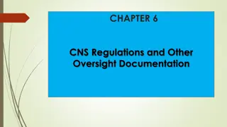 Development and Review of CNS Regulations for Civil Aviation Oversight