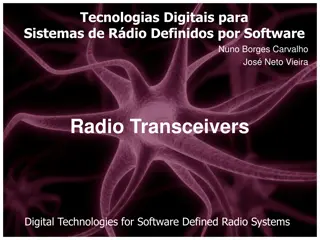 Evolution of Software Defined Radio Systems