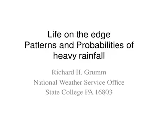 Patterns and Probabilities of Heavy Rainfall in Forecasting