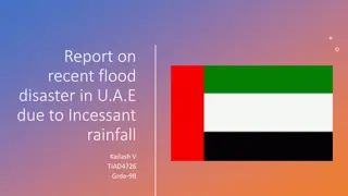 UAE Flood Disaster Report: Incessant Rainfall Leads to Devastation