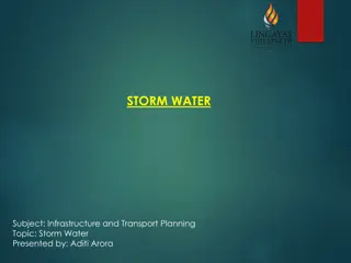 Managing Stormwater in Infrastructure & Transport Planning: A Comprehensive Overview