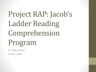 Jacobs Ladder Reading Comprehension Program Overview