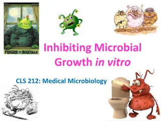 Microbial Growth Inhibition in Medical Microbiology