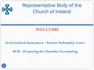 Charities Accounting and Reporting Guidelines for the Church of Ireland