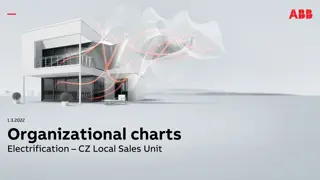 Organizational Charts Electrification CZ Local Sales Unit