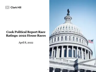 Cook Political Report 2022 House Race Ratings Overview