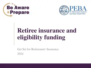 Retiree Insurance Eligibility and Funding