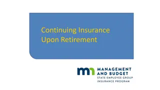 Insurance Options Upon Retirement