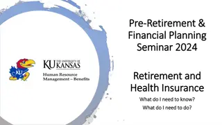 Pre-Retirement and Retirement Financial Planning Seminar 2024 Overview