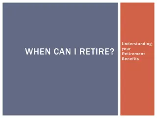 Retirement Benefits Eligibility and Rules