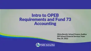 OPEB Requirements and Accounting in School Finance