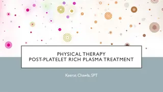 Platelet-Rich Plasma Therapy in Physical Therapy: Enhancing Recovery and Healing