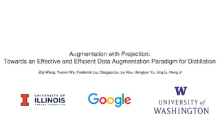 Effective Data Augmentation with Projection for Distillation