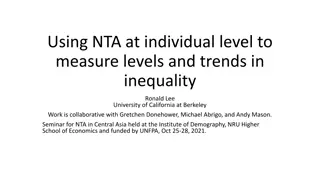 Analyzing Inequality Trends Using NTA at Individual Level