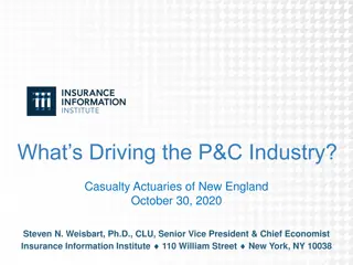 Insights into Factors Driving the P&C Industry: An Economic Perspective