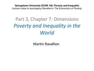 Global Perspectives on Poverty and Inequality