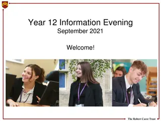 Robert Carre Trust Year 12 Information Evening