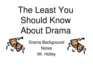 Understanding Drama: Insights and Uniqueness Explored