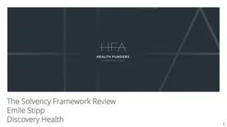 Review of Solvency Framework in Healthcare Sector