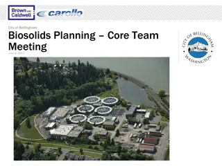 City of Bellingham Biosolids Planning Core Team Meeting Summary