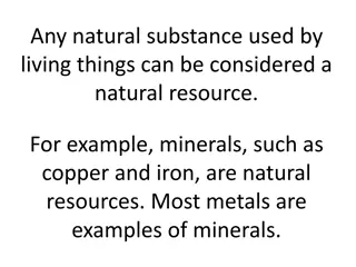 Nonrenewable Energy Resources and Fossil Fuels