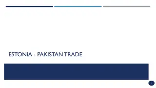 Analysis of Estonia-Pakistan Trade Relations: 2018 Insights