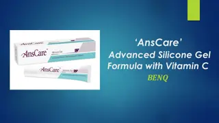 AnsCare Advanced Silicone Gel Formula with Vitamin C - Reduce Scars and Discoloration