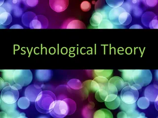 Overview of Psychological Theory in Literature