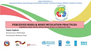 Perceived Risks and Risks Mitigation Practices in Informal Waste Workers: A Qualitative Study