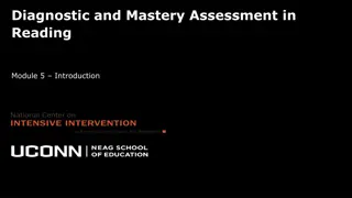 Comprehensive Module on Reading Assessment Strategies