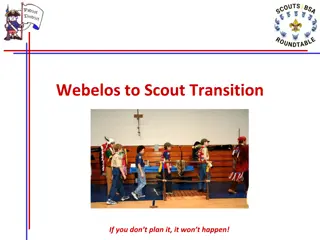 Smooth Webelos to Scout Transition Plan