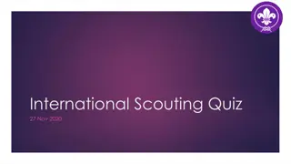 International Scouting Quiz - Test Your Knowledge about Scouting Worldwide