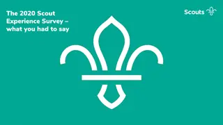 Insights from the 2020 Scout Experience Survey