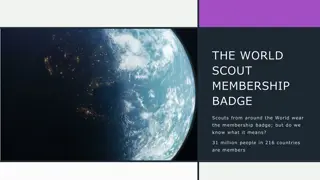 The Symbolism Behind the World Scout Membership Badge