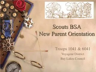 Scouts BSA New Parent Orientation Troops 1041 & 6041 - Overview and History