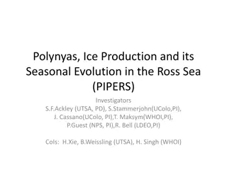 PIPERS Research Project in Ross Sea